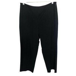 Apt. 9 Petite Stretch Women’s Black Dress Career Pants Size 14P